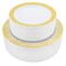 Spec101 Plastic Plates Disposable Dinnerware - 102pc 7.5in and 10.25in Plates